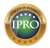 Certificación IPRO