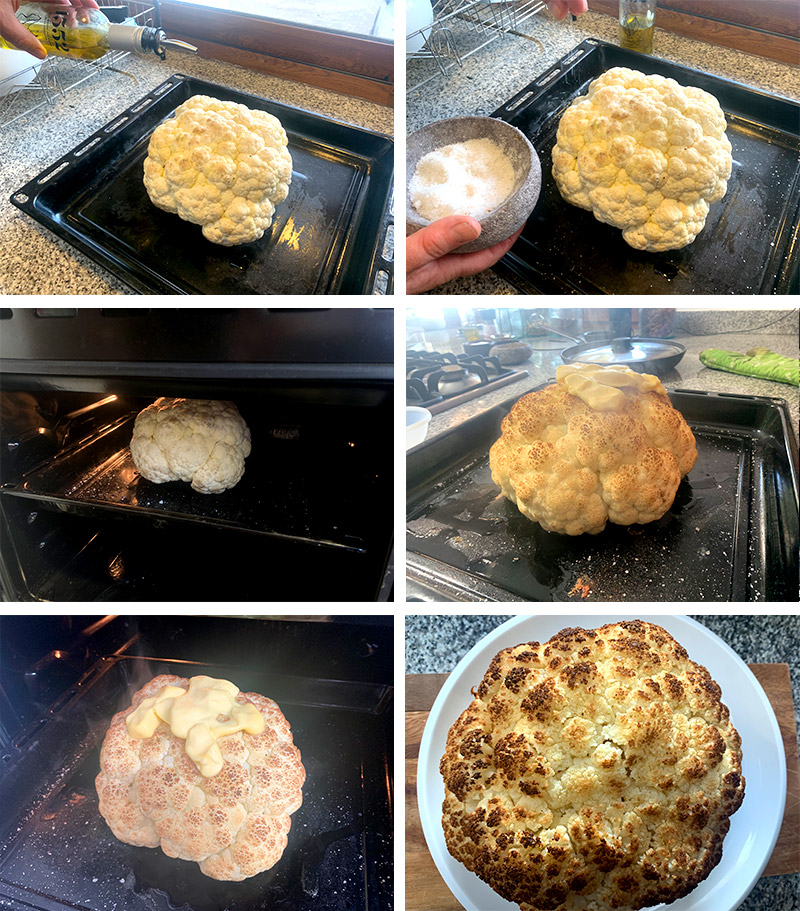 Receta Coliflor al Horno